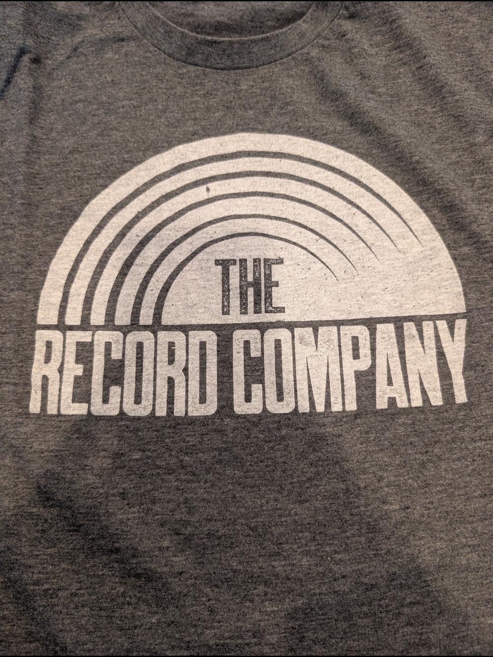 The Record Company Gray T-shirt XL